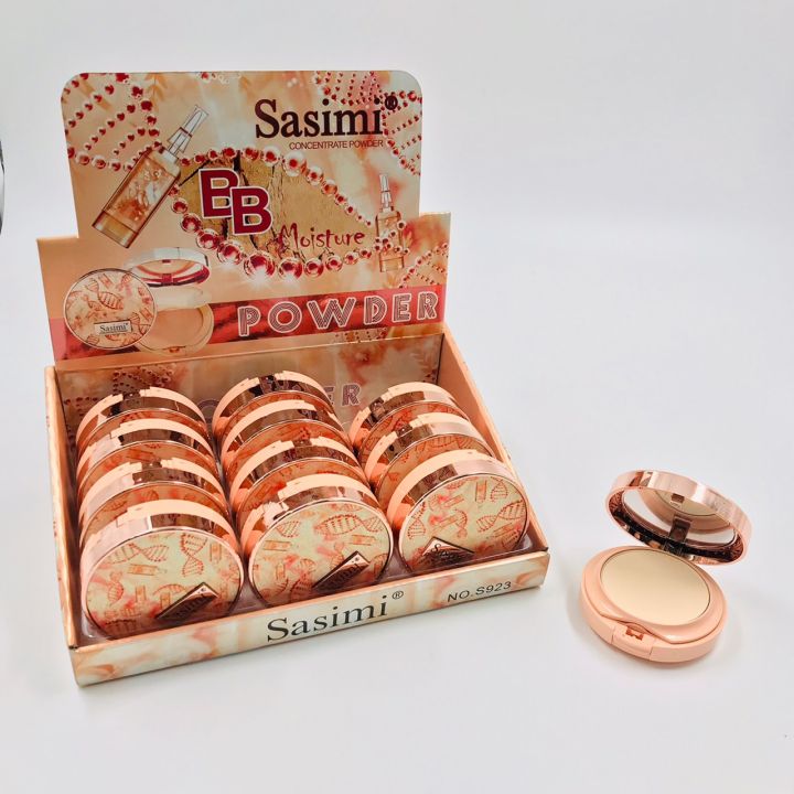 s923-พร้อมส่ง-sasimi-แป้งตลับ-อัดแข็ง-2-ชั้นมี-เบอร์2ประกายวิ้งๆ-บางเบาแต่ติดทนนานตลอดทั้งวันไม่เป็นคราบ