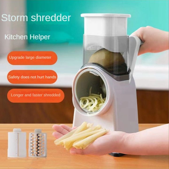 Storm Vegetable Cutter Multifunctional Manual Rotary Cheese Grater