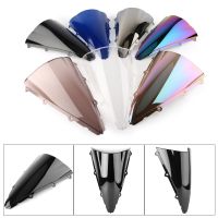 Motorcycle Windproof Windshield Windscreen For Yamaha YZF 1000 R1 2002-2003 Double Bubble ABS