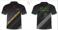 Isuzu caravan club 3d polo shirt