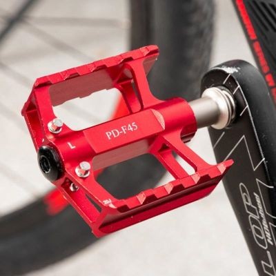 Alum inum Alloy Non slip Bike Pedal Folding Bicycle Pedals MTB Road BMX Universal Bicycle Pedal Cycling Footboard Bike Part