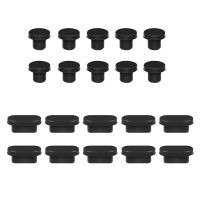 10Pairs 3.5mm Earphone Jack Type C Dust Plug Charging Port Silicone Cover for Huawei Smart Phone Accessories