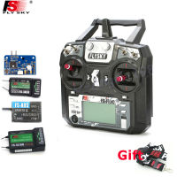 Original Flysky FS-i6X 10CH 2.4GHz AFHDS 2A RC เครื่องส่งสัญญาณ FS-iA6B FS-iA10B FS-A8S สำหรับเครื่องบิน Rc