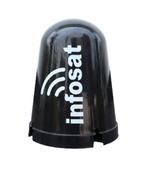 infosat-หมวกครอบจาน-ใช้ครอบ-lnb-จานดาวเทียมระบบ-c-band-แพ็ค10ใบ