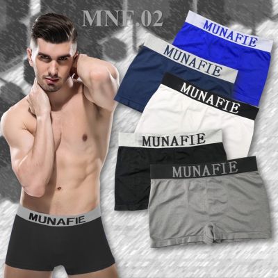 MiinShop เสื้อผู้ชาย เสื้อผ้าผู้ชายเท่ๆ [shippingbra] MNF-02 กางเกงบ๊อกเซอร์ชาย เสื้อผู้ชายสไตร์เกาหลี