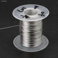 ❏ 100m 304 Stainless Steel Wire Rope Soft Fishing Lifting Cable 1×7 Clothesline With 30 Aluminum Ferrules