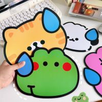 PVC Non-slipCute mouse pad small animal small notebook office cartoon student creative desk pad