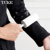 TUKE Clothes Roller Brush Dust Felt Remover Roller Hair sticking device Tear-off Roller Sticker Paper