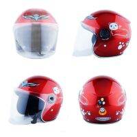 Casco ดีโมโตซิเลต้า Con Patrón De Dibujos Animados Para NIOS,คาร่า Abierta, 50-54ซม