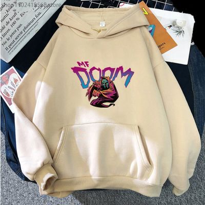 Men Hoodie Mf Doom MFDOOM Sweatshirt Rapper Print Sudaderas Autumn Long Sleeve Casual Con Capucha Hip Hop Pullovers Size XS-4XL