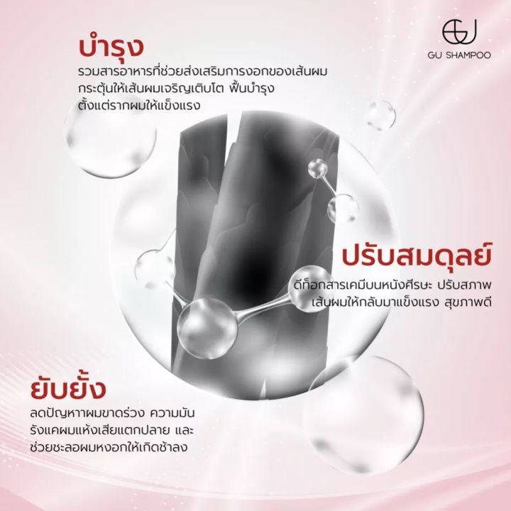 แชมพูจียู-gu-shampoo-organic-1-ขวด