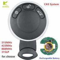 ❅ↂ KEYECU Smart Remote Key CAS3 System 3 Button ID46 Chip 315LP/315MHZ/433MHZ/868MHZ For BMW Mini Cooper 2006 2014 IYZKEYR5602