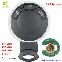 KEYECU Smart Remote Key CAS3 System 3 Button ID46 Chip 315LP/315MHZ/433MHZ/868MHZ For BMW Mini Cooper 2006-2014 IYZKEYR5602