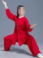 Top Quality Customized Tai Chi Performance Clothing Kung Fu Taijiquan Uniforms Martial Arts Wushu Suits Red