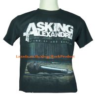 เสื้อวง ASKING ALEXANDRIA แอสกิงอะเล็กซานเดรีย ไซส์ยุโรป เสื้อยืดวงดนตรีร็อค เสื้อร็อค  PTA1111 ส่งจากไทย