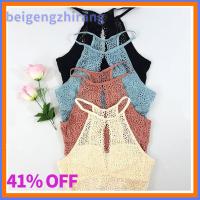 BEIGENGZHIRANG เปิดพรวดพราดยกทรง Bustier Bralette เสื้อกล้ามเสื้อครอปเสื้อกล้ามลูกไม้