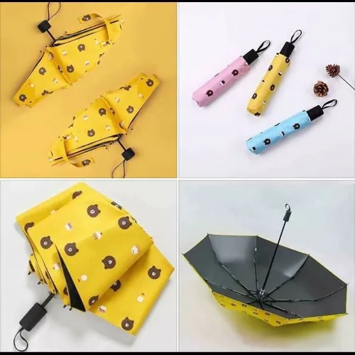 Ô gấu Brown gấp gọn chống tia UV | Lazada.vn Ô Gấu Brown Gấp Gọn Chống Tia Uv | Lazada.Vn