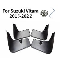 กันกระแทก4ชิ้นสำหรับ Vitara 2015 2022 2016อุปกรณ์ป้องกันบังโคลนบังโคลนบังโคลนบังโคลน