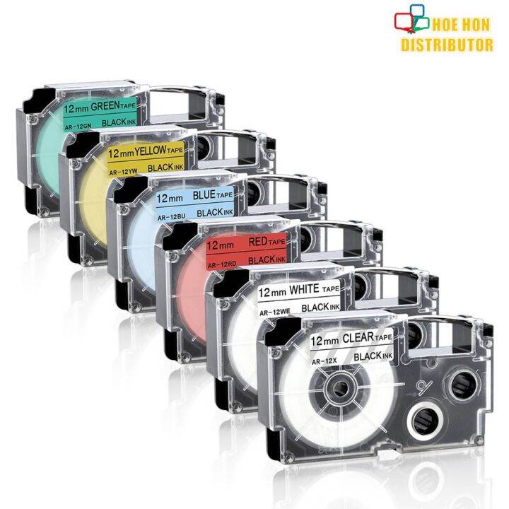 Casio Compatible EzLabel Label Labelling Printer Cartridge Refill