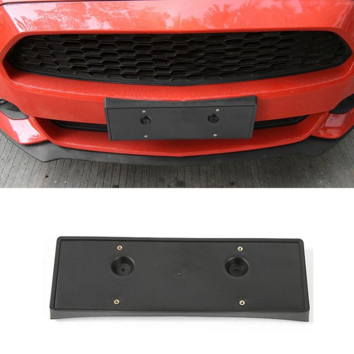 car-front-bumper-license-plate-mount-bracket-holder-for-ford-mustang-2015-2016-2017-2018-2019-2020-2021-2022-accessories