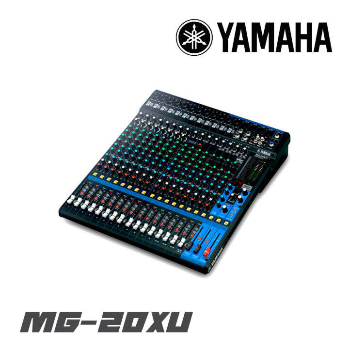 yamaha-mg-20xu-มิกเซอร์-20-ช่อง-มี-effect-spx-24-โปรแกรม-สินค้าใหม่แกะกล่อง-รับประกันสินค้า-1-ปี