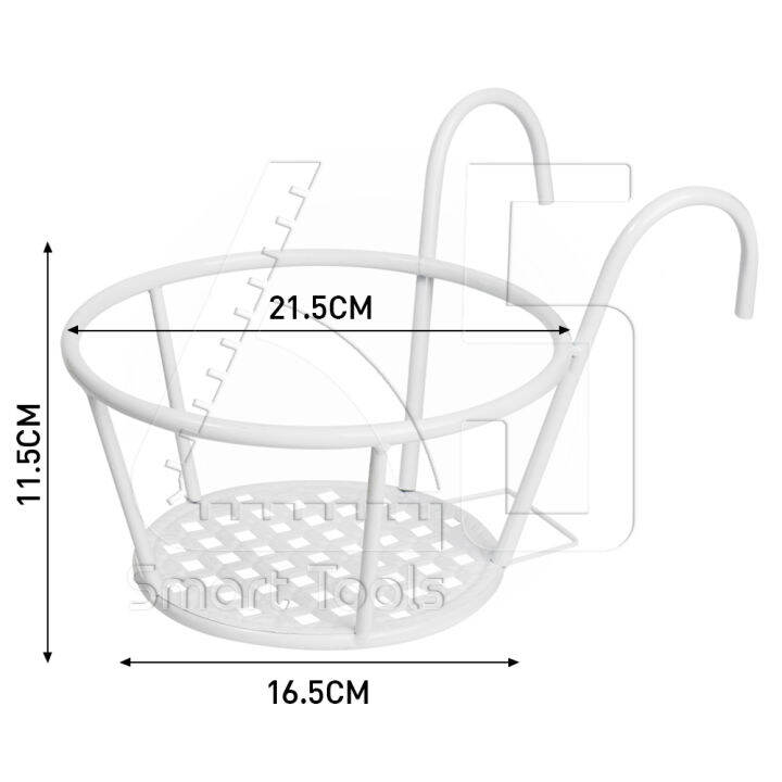 65smarttools-ชั้นวางกระถางต้นไม้-กระถางต้นไม้-3-สี-ชั้นวางกระถางต้นไม้แบบแขวน