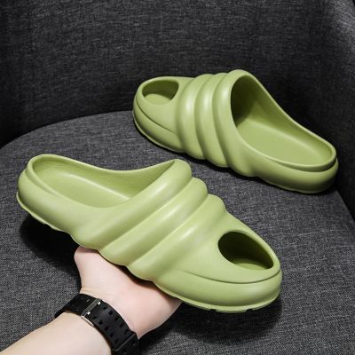 ขายดีที่สุด ioztt2023 - /✓ Brand Slippers Men Size Indoor Eva 2021 Soft Bottom Sandals Trend Slides Beach Shoes 39-46