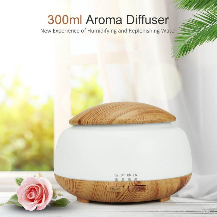 wood-grain-humidifier-เครื่องฟอกอากาศ-ultrasonic-atomization-เครื่องอโรมาเธอราพีในครัวเรือนพร้อมไฟ-led-ที่มีสีสันเครื่องพ่นสารเคมีแอลกอฮอล์อัตโนมัติ-ปลั๊กข้อมูลจำเพาะ-us-plug