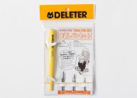 Deleter ทดลอง Set Pulpen ชุดปากกาจุ่ม Set Pulpen ที่วางปากกา Maru-Pen/G-Pen/Saji ปากกาการ์ตูน Mange Set Pulpen ชุดปากกาจุ่ม