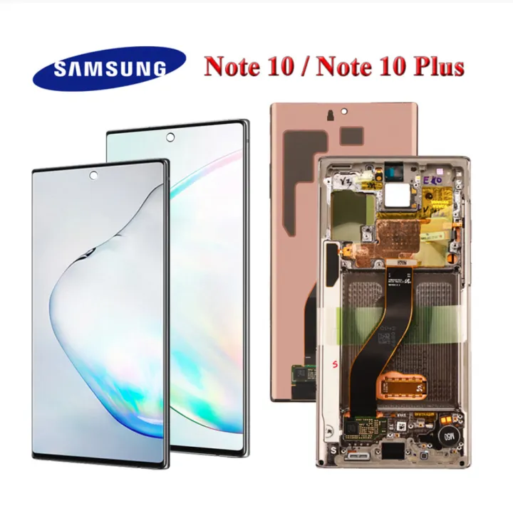 ORIGINAL AMOLED Lcd Screen For Samsung Galaxy Note 10 Lcd N970F note10