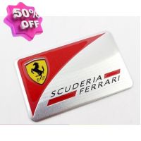 เพจโลโก้ เฟอรารี่ งานอลูมิเนียม SF Horse Ferrari Logo Car Auto Decorative Emblem Badge Sticker Decal For FERRARI #โลโก้รถ  #โลโก้รถยนต์  #สติ๊กเกอร์รถ #Logo  #โลโก้