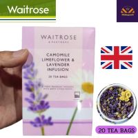 Waitrose &amp; Partners Camomile Lavender inFusion ชา กลิ่นคาโมมายลาเวนเดอ อิงลิชเบรคฟาสท์ เวทโทรสเลิฟไลฟ์ชาผงกลิ่นคาโมมายล์มะนาวและลาเวนเดอร์