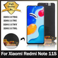 6.43 "ต้นฉบับสำหรับ Xiaomi R Edmi หมายเหตุ11วินาทีจอแสดงผล2201117SG,SI,SY,SL หน้าจอสัมผัสแก้ว Digitizer สำหรับ R Edmi Note11S จอแอลซีดีที่มีกรอบ