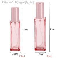 Wholesale 20ml 30ml Rose Gold Glass Portable Refillable Perfume Bottle Cosmetic Container Empty Spray Atomizer Travel Sub-bottle