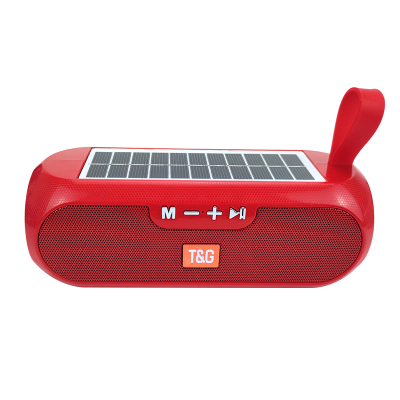 Wireless TG182 Speakers Stereo Music Box Solar charging Speaker Outdoor Boombox Loudspeaker Waterproof altavoces