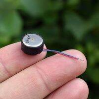 【hot】☎✿♨ Vibration Motor DC5V 60 Flat Coin Button-type Motor 11x6.1mm Cell