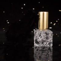 3PCset 10ml square perfume spray bottle, glass perfume bottle, small sample perfume bottle for travel convenience