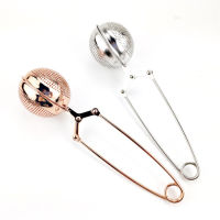 Infuser Strainer Bag Clip Tea Spoon Tea Bag Clip Handle Spoon Tea Bag Clip Spring Spoon Tea Tennis Infuser