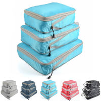 Travel Storage Bag Set for Clothes Tidy Organizer Wardrobe Suitcase Pouch Travel Organizer Bag Case Shoes Packing Cube Bag 3Pcs