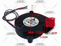 ◄✑◈ DC12V 0.32A Server Cooling Fan For Delta Electronics BFB0512HH -F00 Server Square Fan 3-wire 50x50x15mm