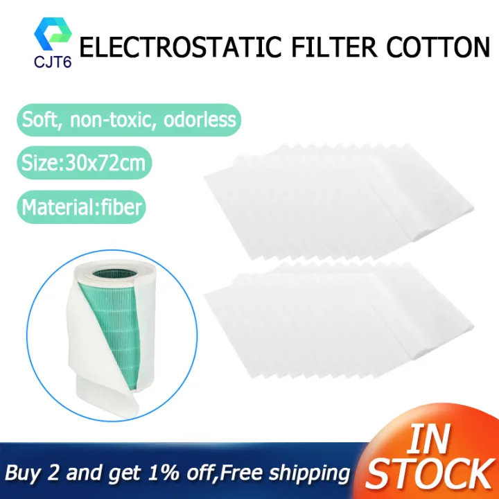[COD][Free shipping]10 Sheet 28 Inchx12 Inch Electrostatic Filter
