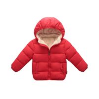 Newborn Winter Warm Snow Wear Hooded Jackets Baby Girl Boy Kids Cotton Jackets Outerwear Children Clothes Kids Clothes Coat