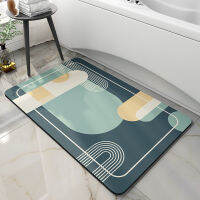 Bath Mat Entrance Door Mat Super Absorbent Floor and Bath Mat Quick Dry Washable Rug Non-slip Bathroom Cars Toilet Floor Mat