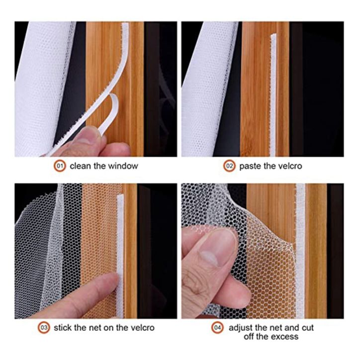 mosquito-net-for-window-3-pcs-fly-window-screen-mesh-insect-netting-mosquito-protector-and-3-rolls-self-adhesive-tapes