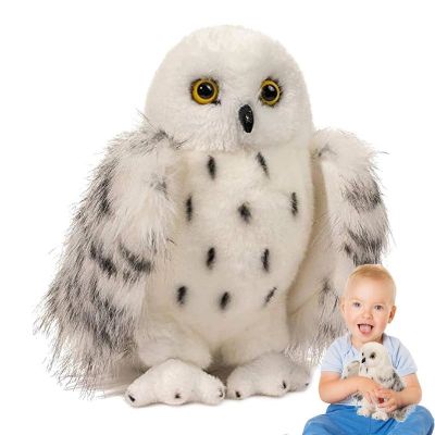 ﹍◙△ Owl Stuffed Animal Plush Owl Stuffed Animal Plush Toy Owl Bird Stuffed Animal Simulated Owl Animal Model Bird Stuffed Animal