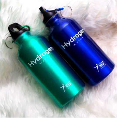 ขวดน้ำไฮโดรเจนอลูมิเนียม แพ็คคู่ [Hydrogen Water Aluminium Bottle]