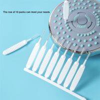 Showerhead Cleaning Brush Anti-clogging Bathroom Shower Head Brush Nylon Phone Hole Cleaning Tool