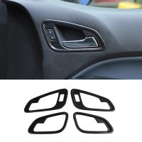 1Set Car Inner Door Handle Bowl Cover Trim Frame Accessories ABS for Chevrolet Colorado 2014-2022