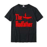 The Rodfather. Funny Fishing Tshirt for Fisherman Cotton Mens Tshirts Christmas Day Normal T Shirt Special Summer XS-6XL