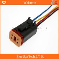 Sample 5 PCS Deutsch DT06-4S 4Pin Engine/Gearbox waterproof electrical connector with cable for car bus motor truck etc. Electrical Connectors